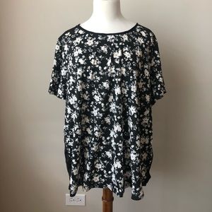 Old Navy Mixed Material Tee